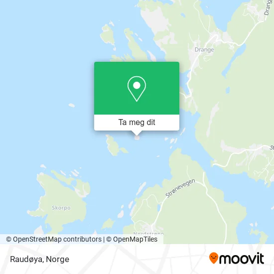 Raudøya kart