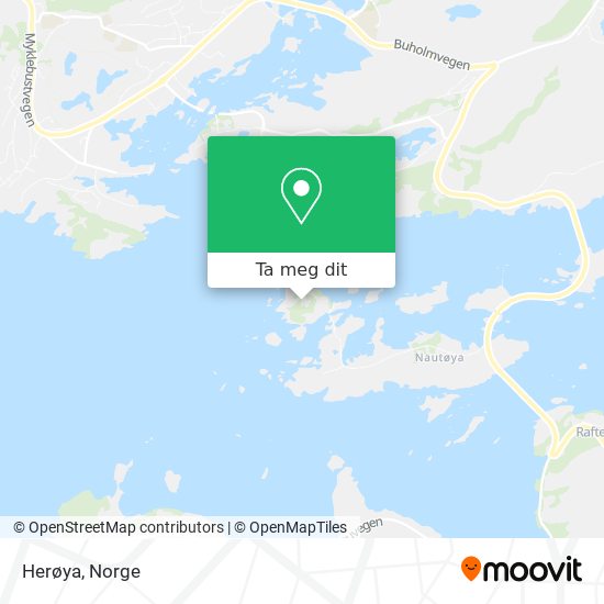 Herøya kart