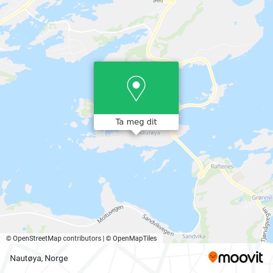 Nautøya kart