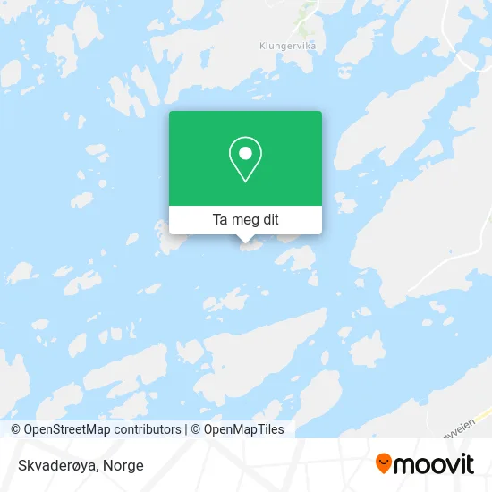 Skvaderøya kart