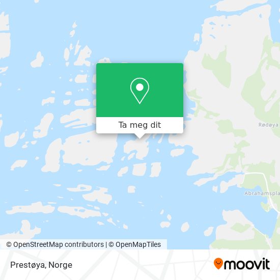 Prestøya kart