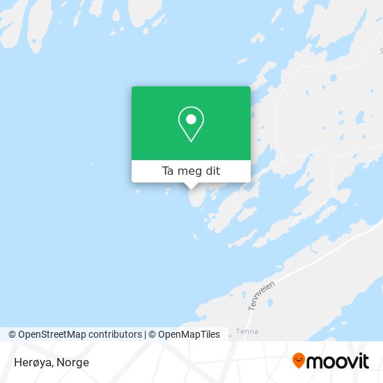 Herøya kart