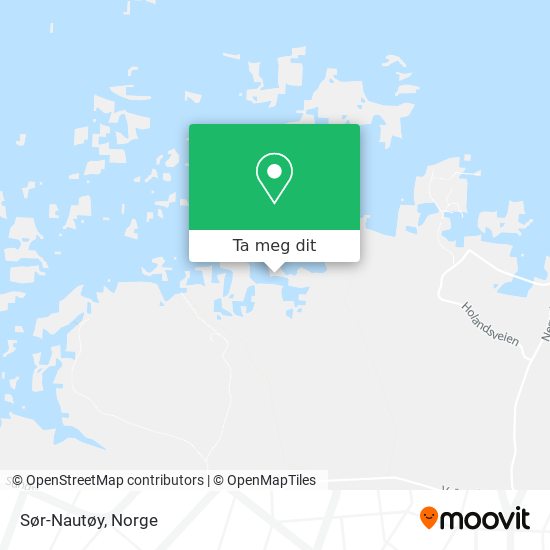 Sør-Nautøy kart