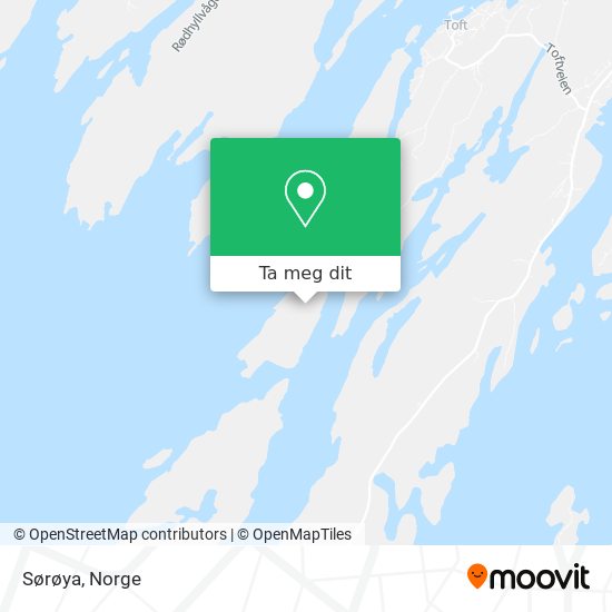 Sørøya kart