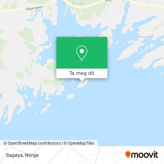 Sagøya kart