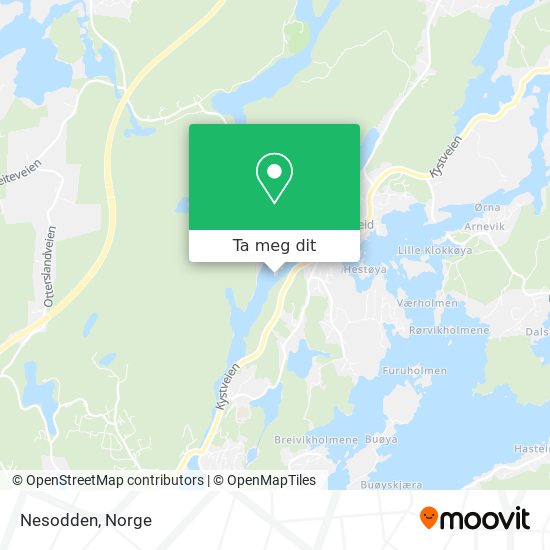 Nesodden kart