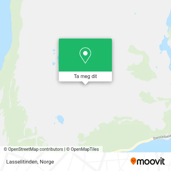 Lasselitinden kart