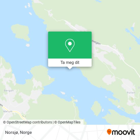 Norsjø kart