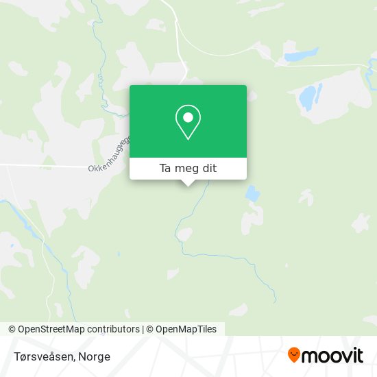 Tørsveåsen kart