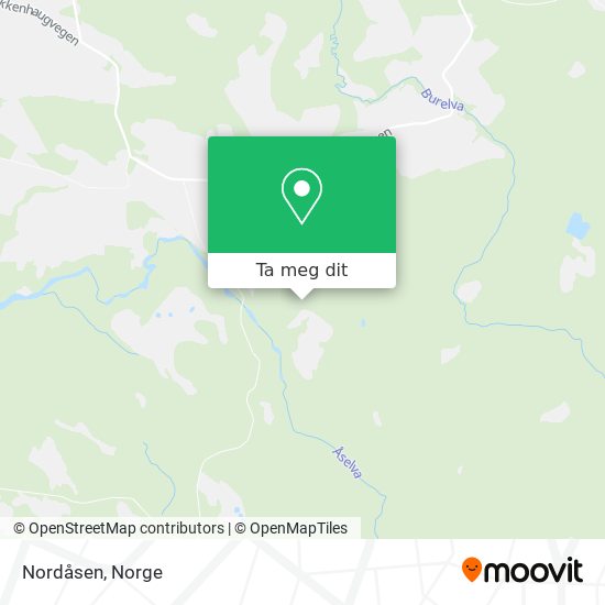 Nordåsen kart