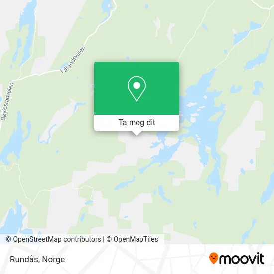 Rundås kart