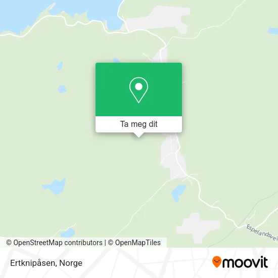 Ertknipåsen kart