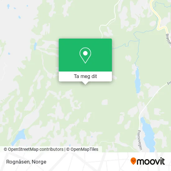 Rognåsen kart