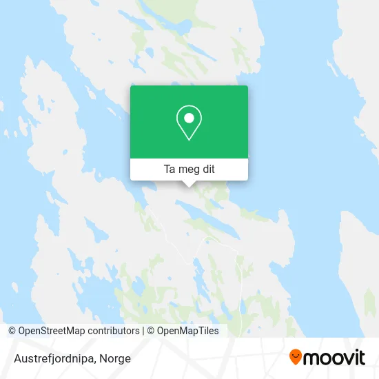 Austrefjordnipa kart