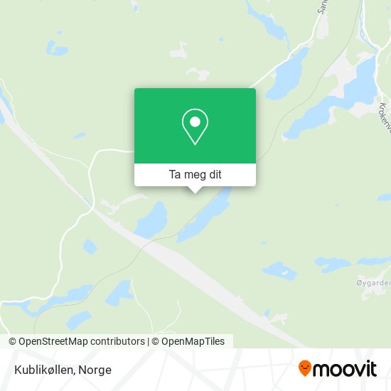 Kublikøllen kart