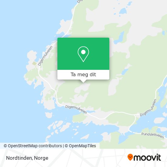 Nordtinden kart