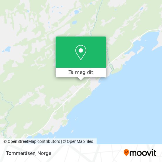 Tømmeråsen kart