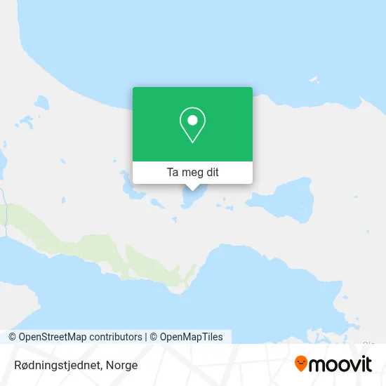 Rødningstjednet kart
