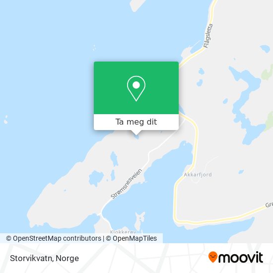 Storvikvatn kart