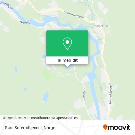 Søre Soterudtjennet kart