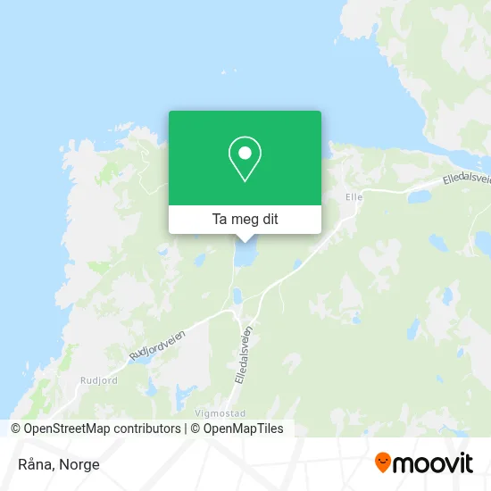 Råna kart