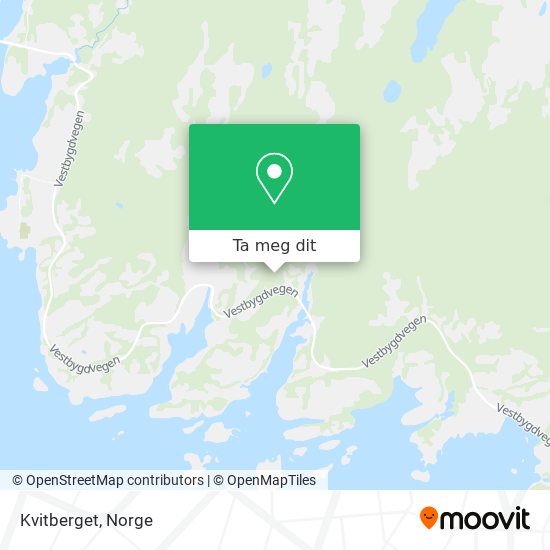 Kvitberget kart