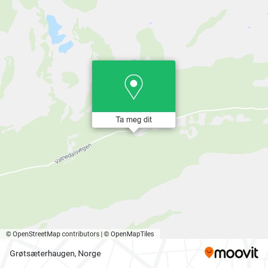 Grøtsæterhaugen kart