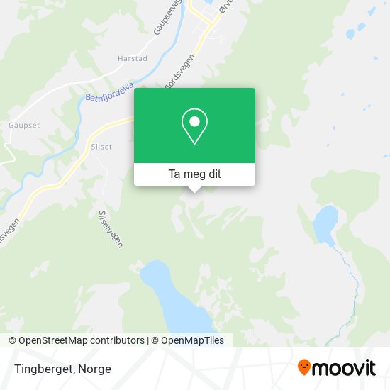 Tingberget kart