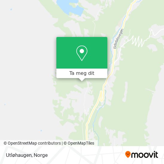 Utløhaugen kart