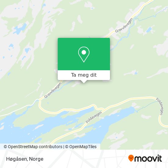 Høgåsen kart