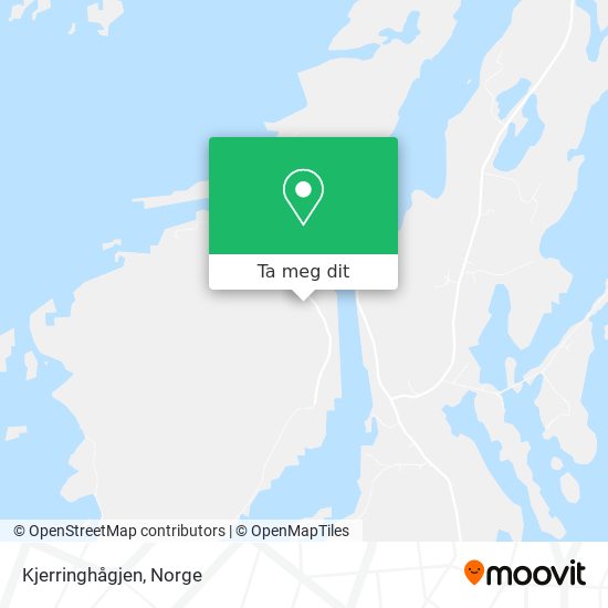 Kjerringhågjen kart