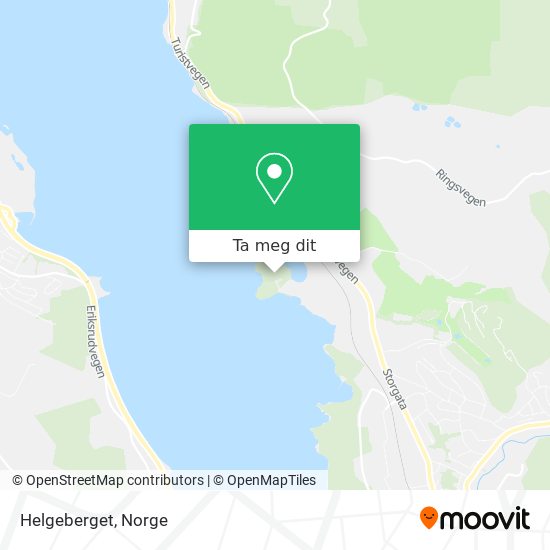 Helgeberget kart