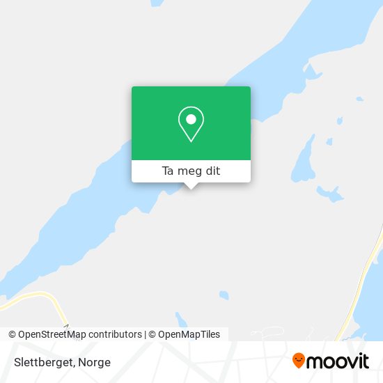 Slettberget kart