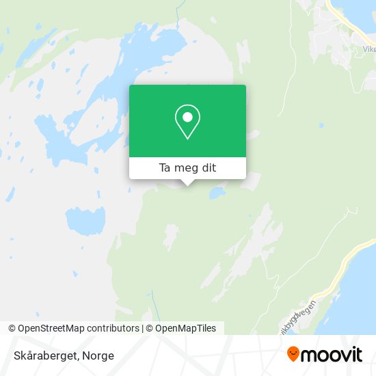 Skåraberget kart