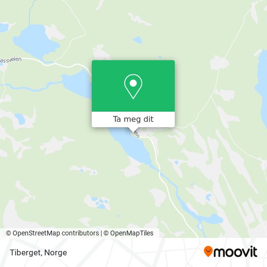 Tiberget kart