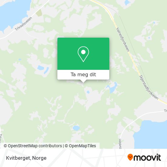 Kvitberget kart