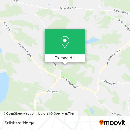 Snilsberg kart