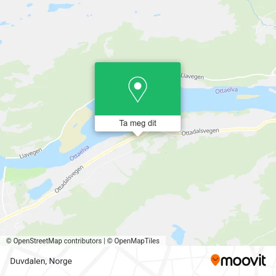 Duvdalen kart