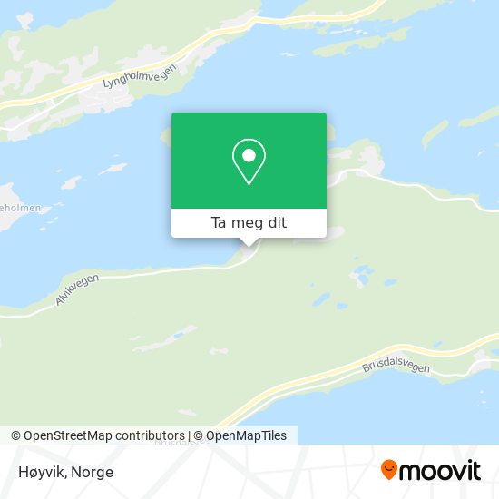 Høyvik kart