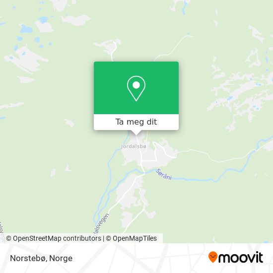 Norstebø kart