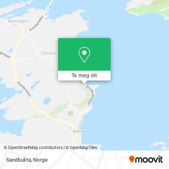 Sandbukta kart