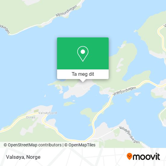 Valsøya kart