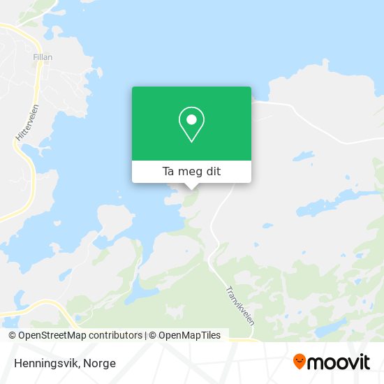 Henningsvik kart