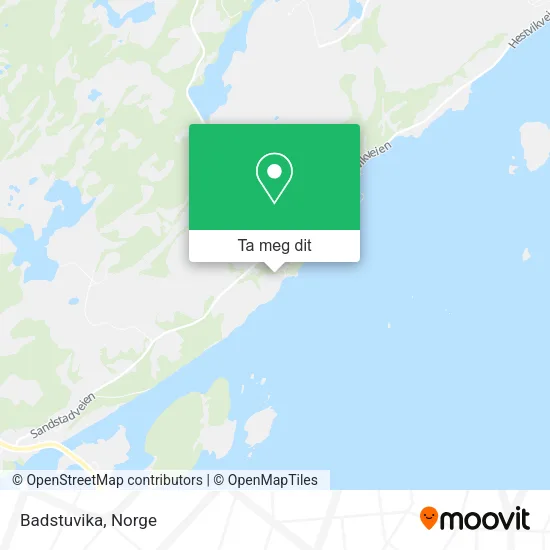 Badstuvika kart
