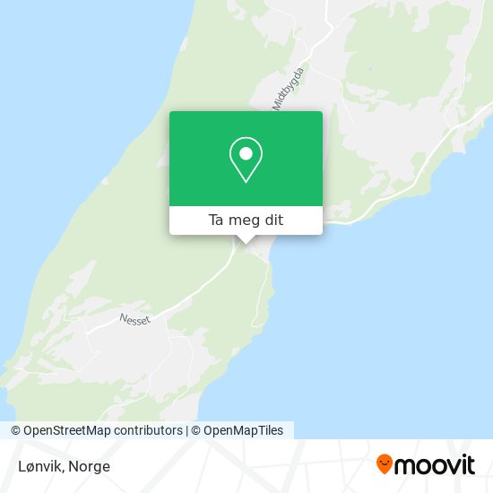 Lønvik kart