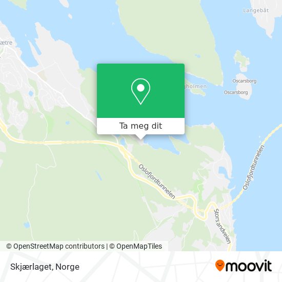 Skjærlaget kart