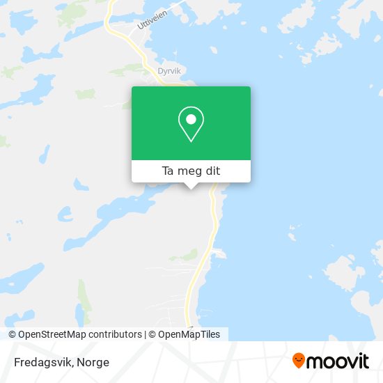 Fredagsvik kart