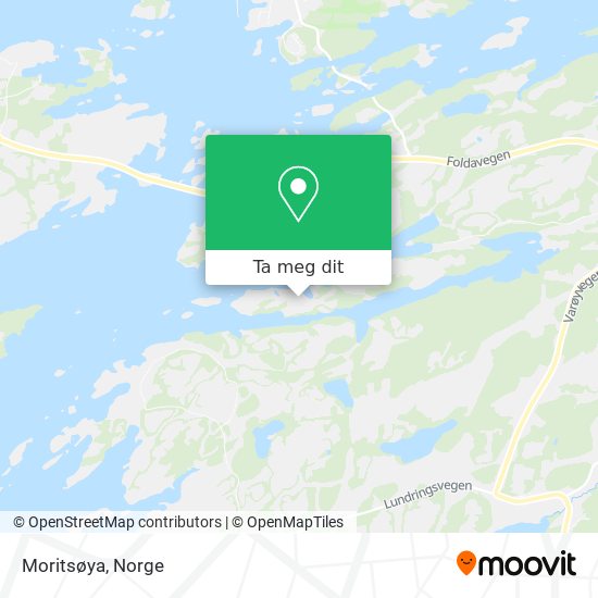 Moritsøya kart