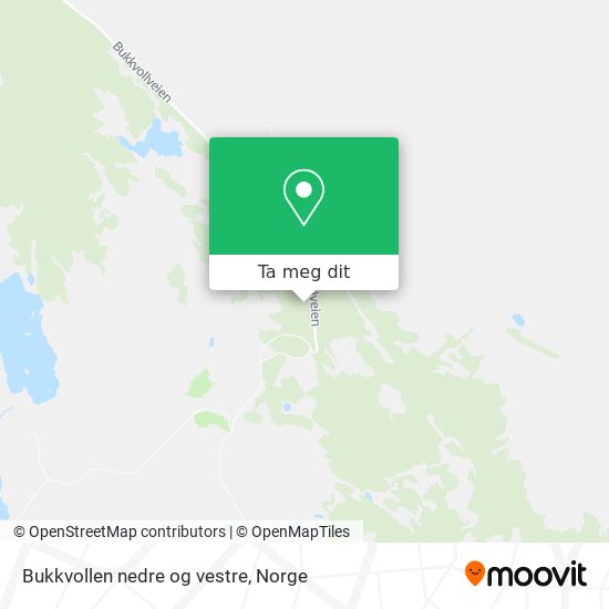 Bukkvollen nedre og vestre kart