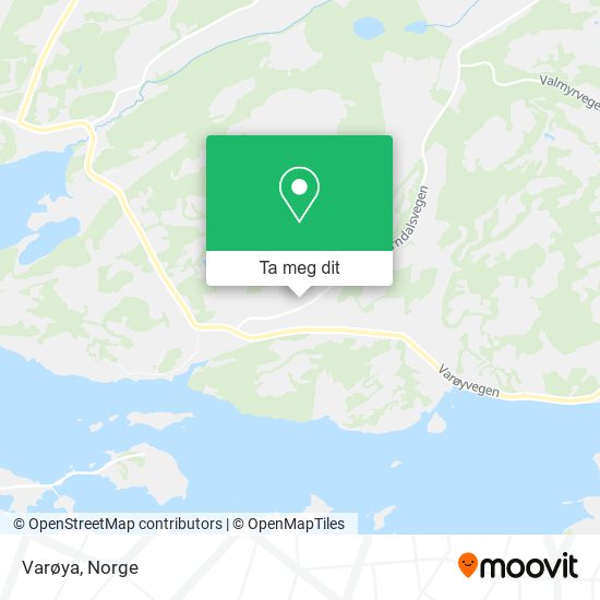 Varøya kart